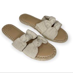 ⭐️3/$25 A new Day Knotted Slides Sladals Size 9.5